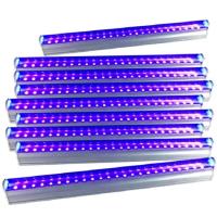 Luz de tubo de LED UV 36w com 365nm, 395nm, 85-265V 180° ângulo de feixe