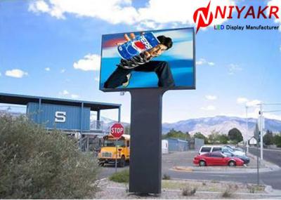 P10 DIP 1R1G1B Large Outdoor LED Displays 10000 Nits With CE RoHS Certificate