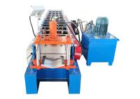 Rolo de aço do material de construção que forma o vale Ridge Cap Roll Forming Machine da máquina