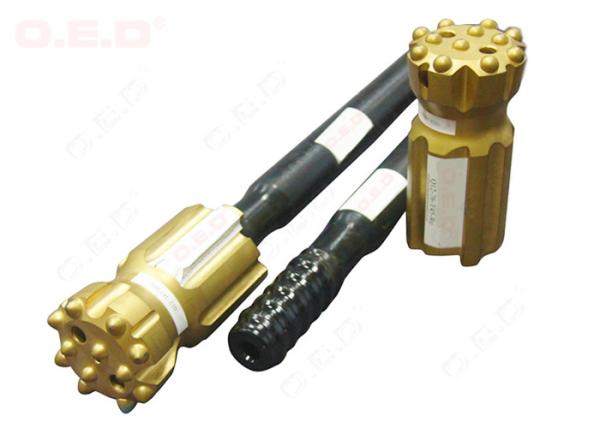 Broca Rod da rocha do aço carbono de R25 R28, broca Rod da elevada precisão de Hex25 Hex28