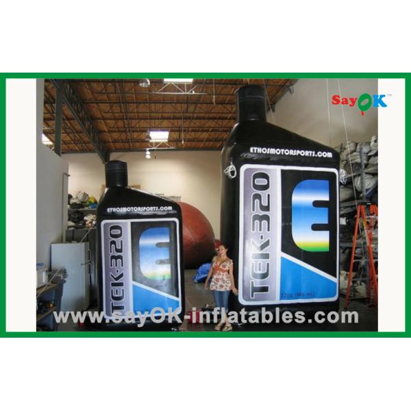 Бутылка масла напольной рекламы раздувная для сбывания