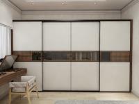 Modern Large Sliding Door Wardrobe Modular Cabinets Closet Storage