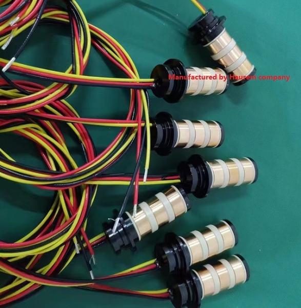 8 Circuits Electric Separate Slip Ring For Aviation Aerospace Realm IP54-IP68
