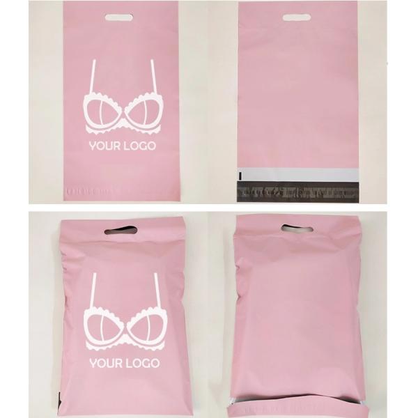 Matt Pink Color Poly Mailer Envelopes Tear Resistant Plastic Shipping Bags