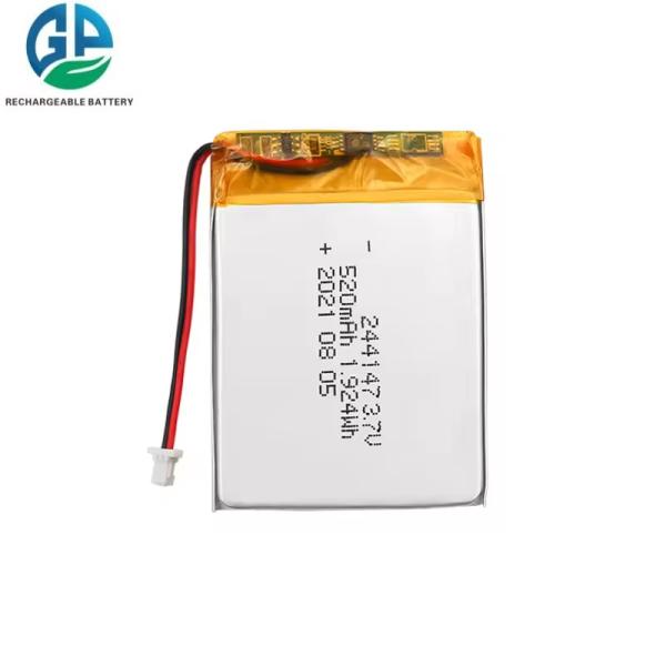 3.7v 520mah KC одобренный Ли полимерный аккумулятор 244147 аккумулятор 3.7V мини аккумулятор