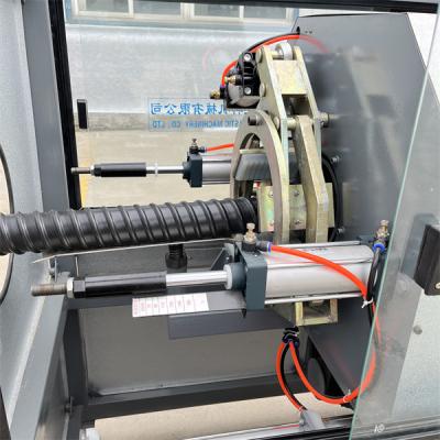 Linha de extrusão de tubos de plástico de 90KW, máquina de tubos de comunicação de micro-produto de HDPE