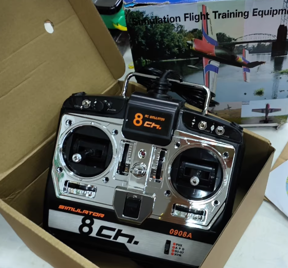 8ch Rc Simulator Real Flight Helicopter 3d Airplane Multicopter Quad Jtl0908a For Drone Mode 2 8