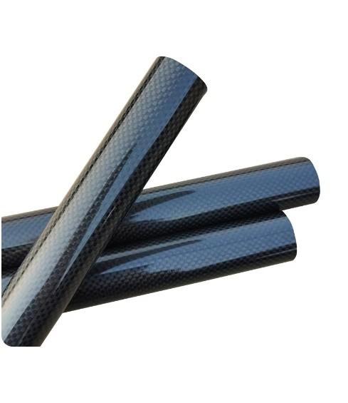 Round 3K Wrapped Carbon Fiber Tube For Plant Protection Machine Accessories