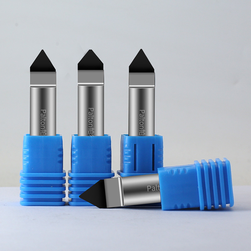 10mm TiCN Coated CNC Router Cutters Bit Engraving PCD CBN cutting Tools For Granite Marble
