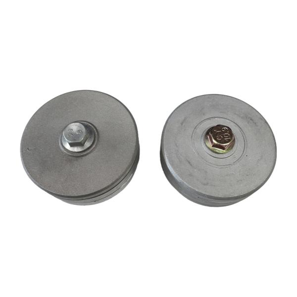 High-Pressure Rear Cylindrical Nozzle For Water Trucks, Stainless Steel Cleaning/Rinsing Nozzle