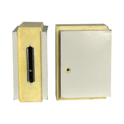 Painéis isolados de armazenamento a frio industrial Painel PU de câmara fria de aço de cor personalizada