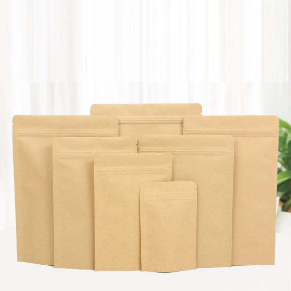 Food Grade Cylinder Printing Kraft Paper Pouches