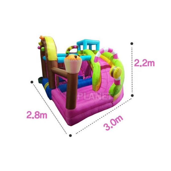 Дом прыжка PVC Платона изготовленного на заказ двора логотипа раздувной