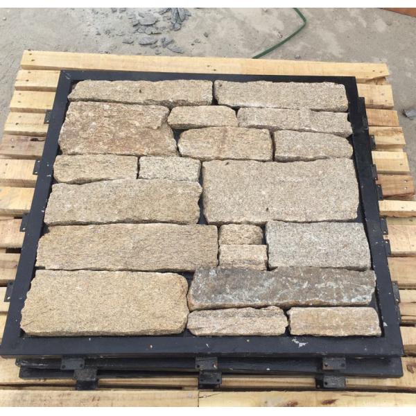 3.5CM Stacked Random Ashlar Stone Tiles Limestone