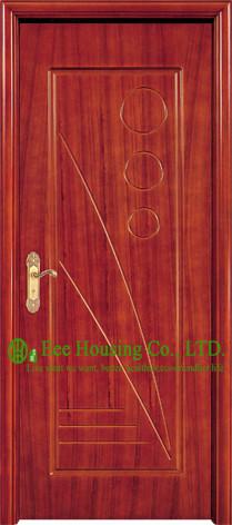 Modern Timber Veneer Wood Door For Rooms,Exterior &Interior Paint villa wood door Design