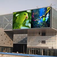 Exibição LED exterior P10 em cores completas com dimensão de tela personalizada e proteção IP65