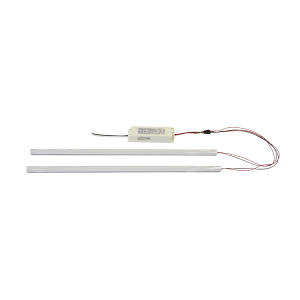 8FT LED Magnetic Linear retrofit Kit with 3CCT and Color Temperature Tunable Options