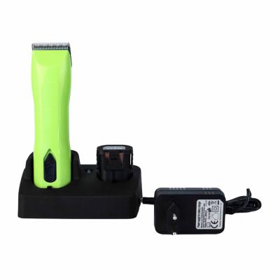 Cordless Animal Hair Clipper Safe With Carbon Steel Blade For Pet Grooming