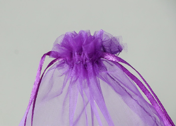 Пурпурные сумки Дравстринг Органца с шелком Южной Кореи для свадебного банкета
