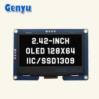 Display OLED monochrome de 2,42 pouces de résolution 128x64 SSD1309 Interface I2C