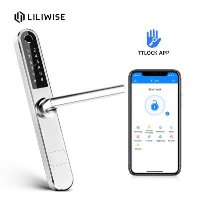 Smart Security Bluetooth Door Lock Stainless Steel Fingerprint Digital Electronic Lock