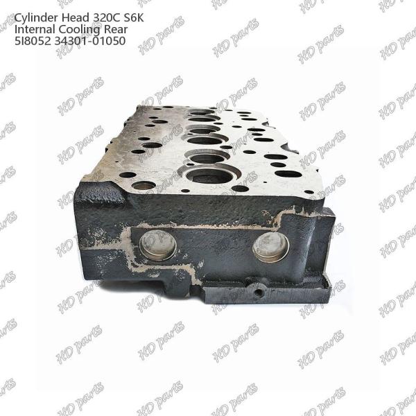 Tête de cylindre 320C S6K refroidissement interne arrière 5I8052 34301-01050 Pour les pièces de rechange de moteur Mitsubishi