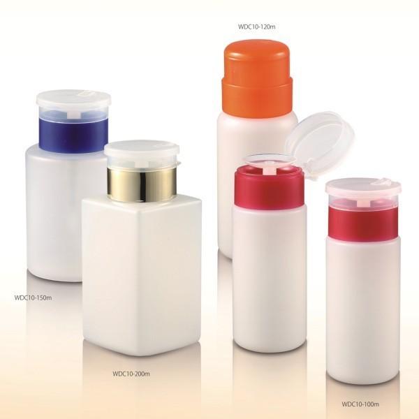 100-200ML Nail Polish Remover Pump Dispenser Bottle Customized Colour For Personal Care