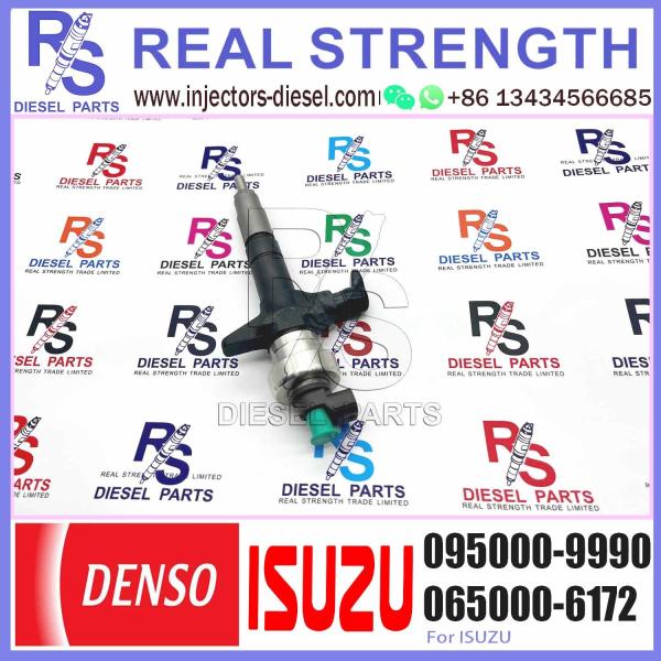 New diesel fuel injector truck engine spare parts 095000-9990 for ISUZU 4JJ1 injector diesel
