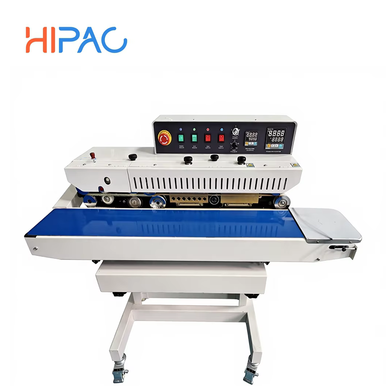 Automatic Continuous Film Sealing Machine with 24m/min Sealing Speed and Heat Sealing for Heavy-duty Packaging