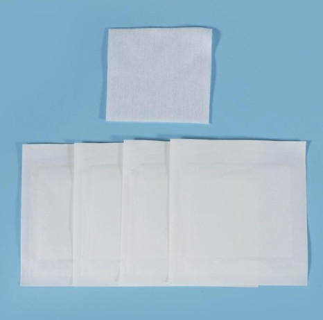 Non Woven Cotton Pad Wool Surgical Absorbent 85 93 Whiteness CE FDA Disposable Wound non woven Pad Swab Non Woven Gauze Swab gauze sponge