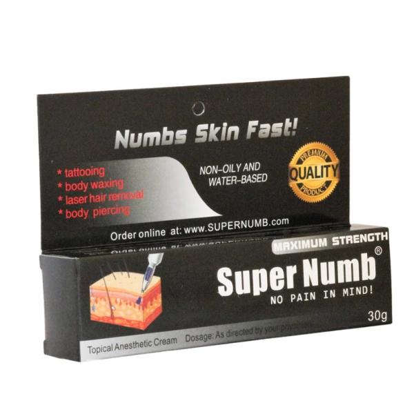 OEM ODM Super Numb Tattoo Cream 30g Painless Tattoo Numbing Cream
