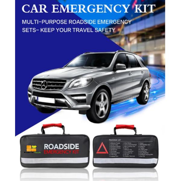 Взрослый автомобильный набор помощи обочины автомобиля безопасти бортовой аптечки с соединительным кабелем