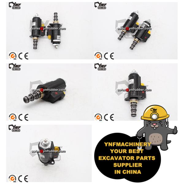 Genuine  Excavator Construction Spare Parts YNF01411 121-1491  Solenoid Valve KWE5K-31G24DA30