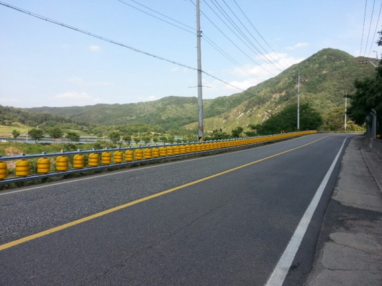 Highway Safety Anti Crash Traffic Safety Barrier Rolling Systems Guardrail