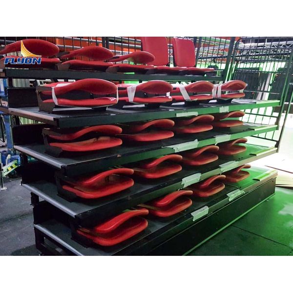 Durable Rust-Resistant Adjustable Retractable Bleachers for Multi-Purpose Sports Venues