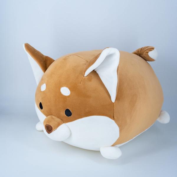 Cute Corgi Plush Toy Stuffed Animal Multiple Sizes Kawaii Hugging Pillow Home Decor