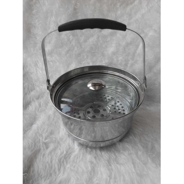 Stainless steel cooking pot /energy saving cooking pot, thermal cooker GK-TC01