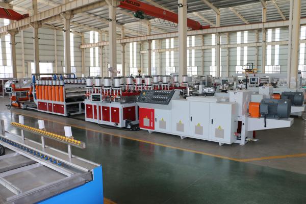 JWELL PVC WPC Door Wooden Plastic Board Profile Extrusion Line