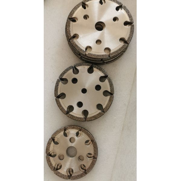 Electroplated Diamond Grinding Wheel 105/125/145mm for Sharpening Steel Chainsaw Chains
