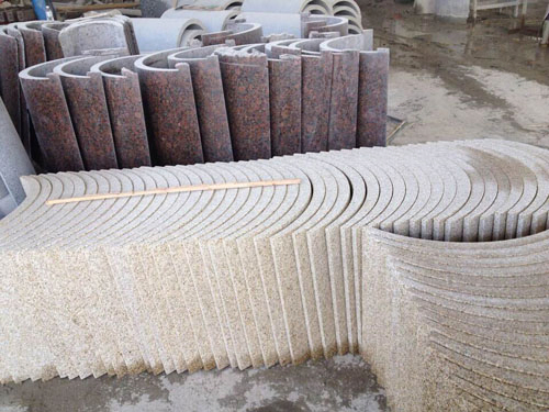 High Accuracy Automatic Two-Slice Stone Edge Cutting Machine for Column Slab Trimming