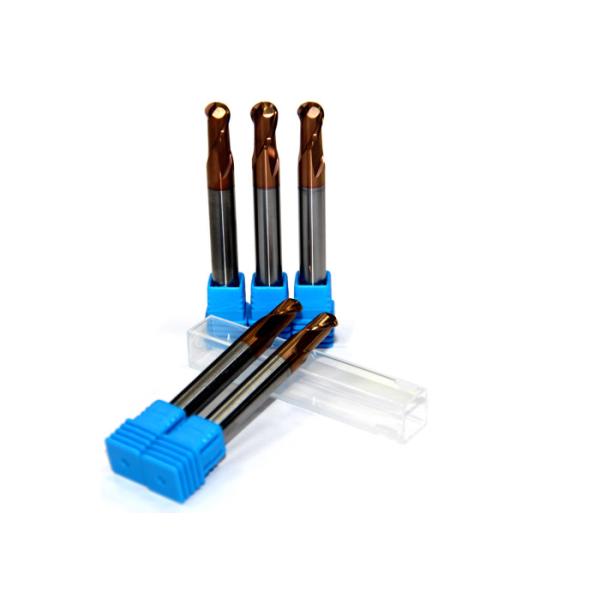 Торцевая фреза носа шарика карбида/высокоскоростной высокий инструмент носа шарика твердости