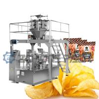 Estações de Chips Granule Packing Machine Eight da batata com a multi escala principal