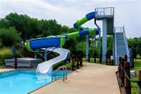 Piscine extérieure en fibre de verre équipement de parc aquatique pour terrain de jeux