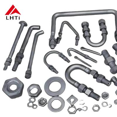 Titanium Hex Bolts Nuts UNC Thread 5mm-500mm Lightweight
