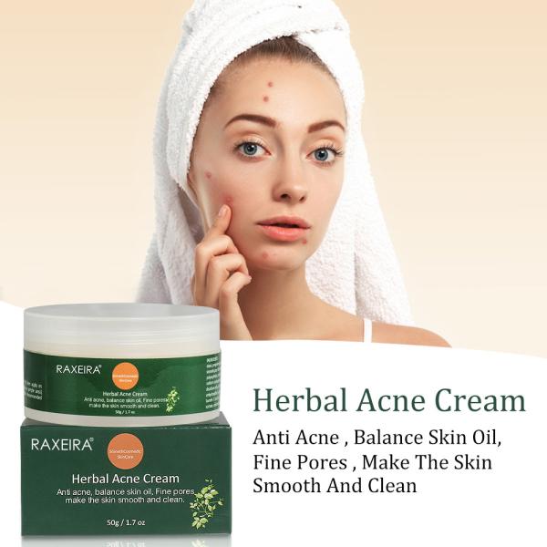 100% Natural Smoothing And Cleaning Herbal Face Cream For Anti Acne