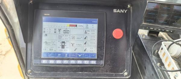 2022 Sany Second-Hand Crane SAC4000C8 93m Main Boom 36m Jib 120T Counterweight 2114h Running Time 19624km Weichai Engine