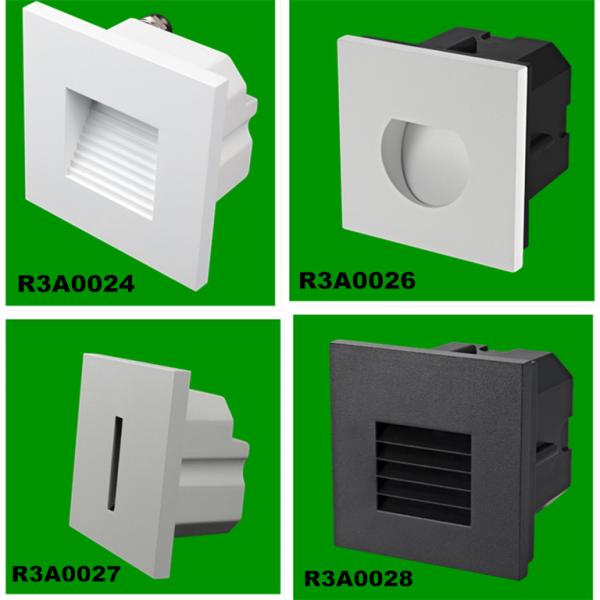 IP65 Square outdoor step lighting  , 700mA EDISON Wall Light