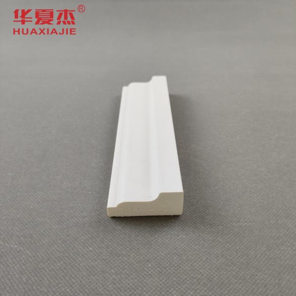 Moldes de telhas branco vinil 12ft decoração PVC moldagem perfil material de construção