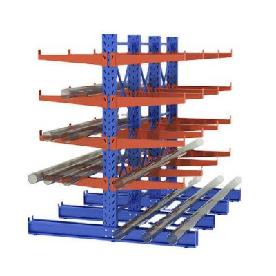 Warehouse Heavy Duty Cantilever Storage Racks Adjustable Cantilever Shelf 300–800kg/Arm