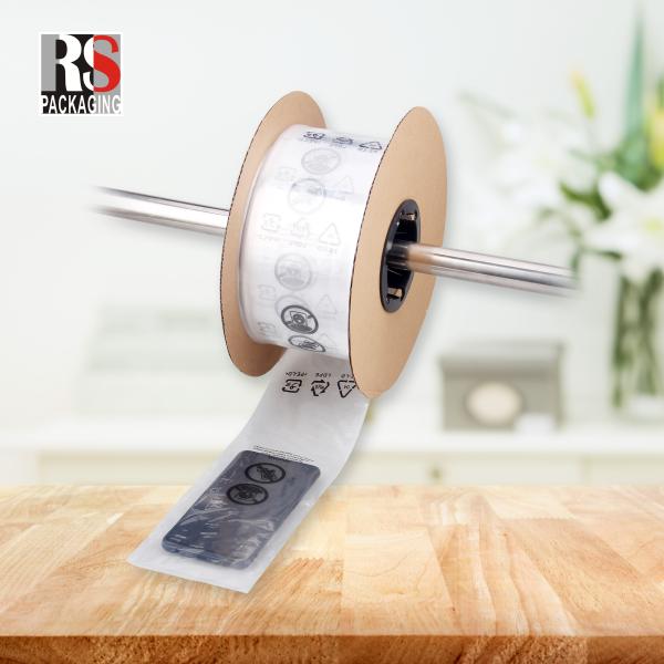 Автоматическая упаковка LDPE сокращающийся пакет для промышленного использования и супермаркетов